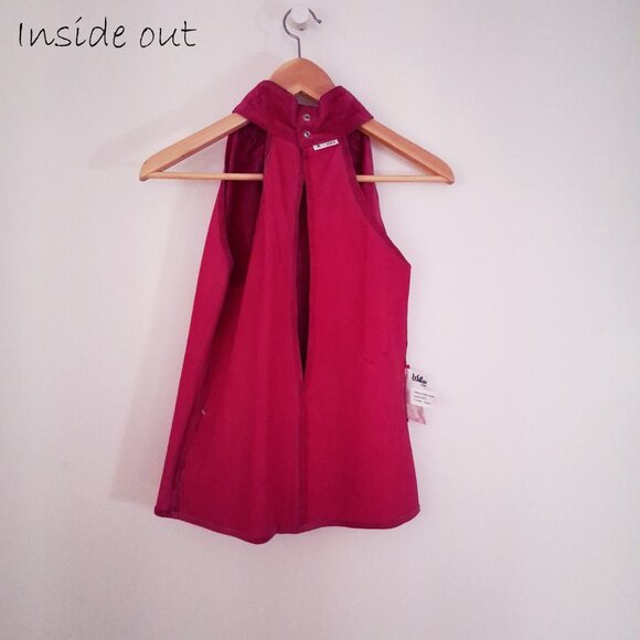 Vintage Suede Halter Top 1980s Disco Party Wilsons Suede & Leather Korea RARE - Picture 11 of 13